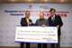 Shun Hing Group sponsors a grand total of HK$1.5 million to the Panasonic Sports Scholarship Programme. David Mong, Vice Chairman of Shun Hing Group presented the cheque to Hu Fa Kuang, Vice President of the Sports Federation and Olympic Committee of Hong Kong, China and Pang Chung, Honorary Secretary General.
© Sports Federation & Olympic Committee of Hong Kong, China